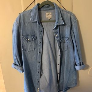 American Eagle Outfitters Premium Indigo Shirt